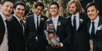 Groom Makes His Cat His Best Man